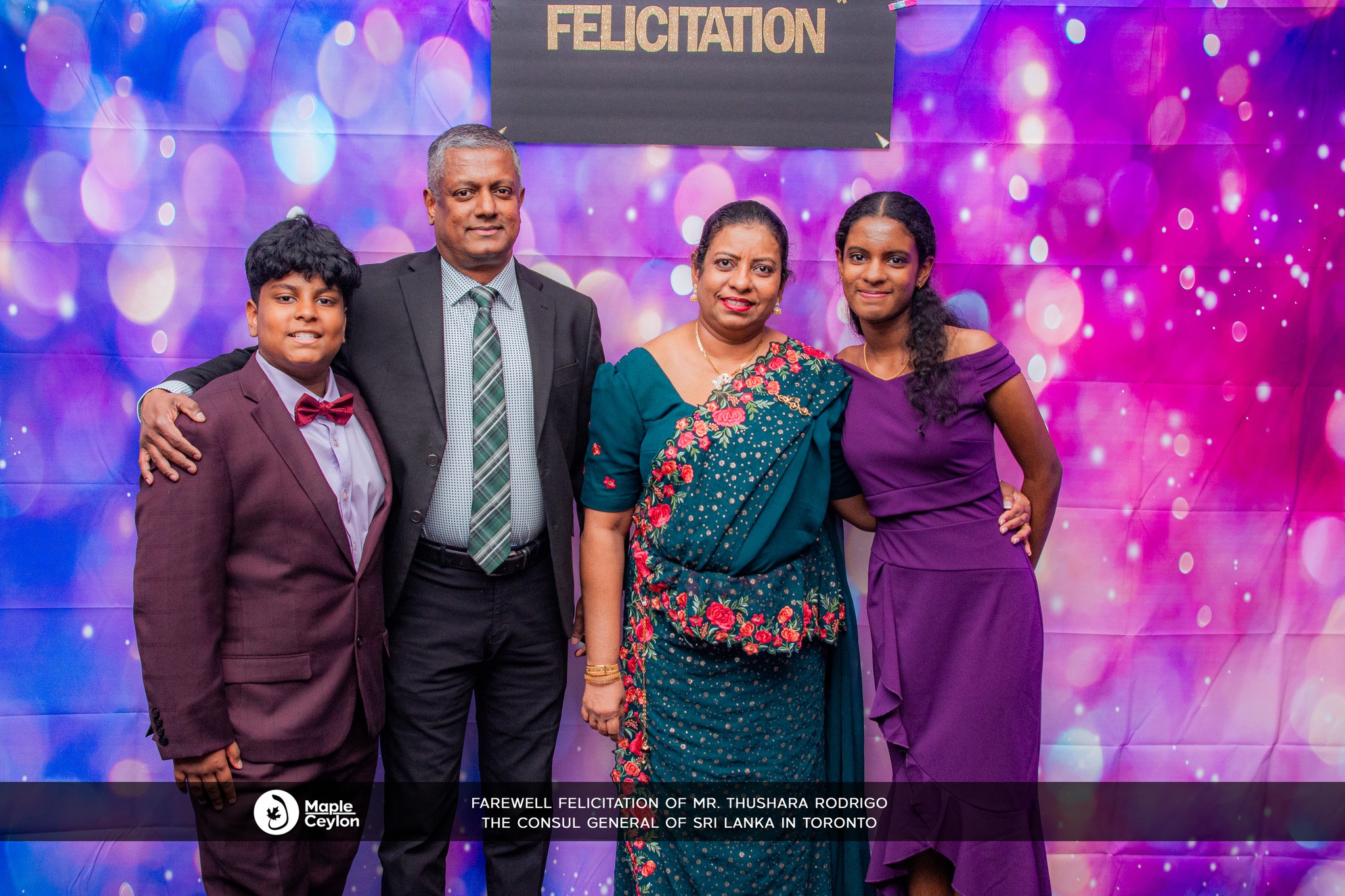 ටොරොන්ටෝවේ ශ්‍රී ලාංකික ප්‍රජාවට මහත් මෙහෙයක් කල කොන්සල් ජනරාල් තුෂාර රොද්‍රිගෝ සේවා ඇගයුම් උළෙලින්