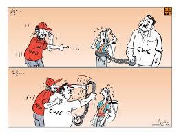 කාටූන් උපහාසය.