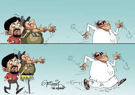 කාටූන් උපහාසය.