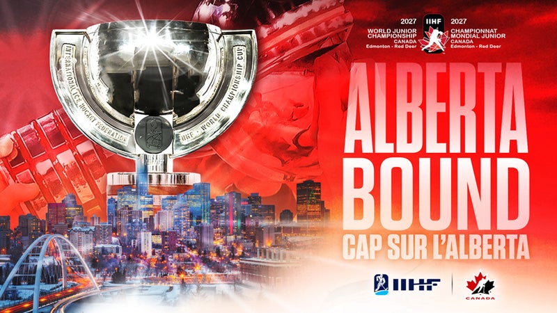 2027 ලෝක ජූනියර්ස් හොකී ශූරතාවලිය එඩ්මන්ටන් සහ රෙඩ් ඩියර් නගරවලදී.
