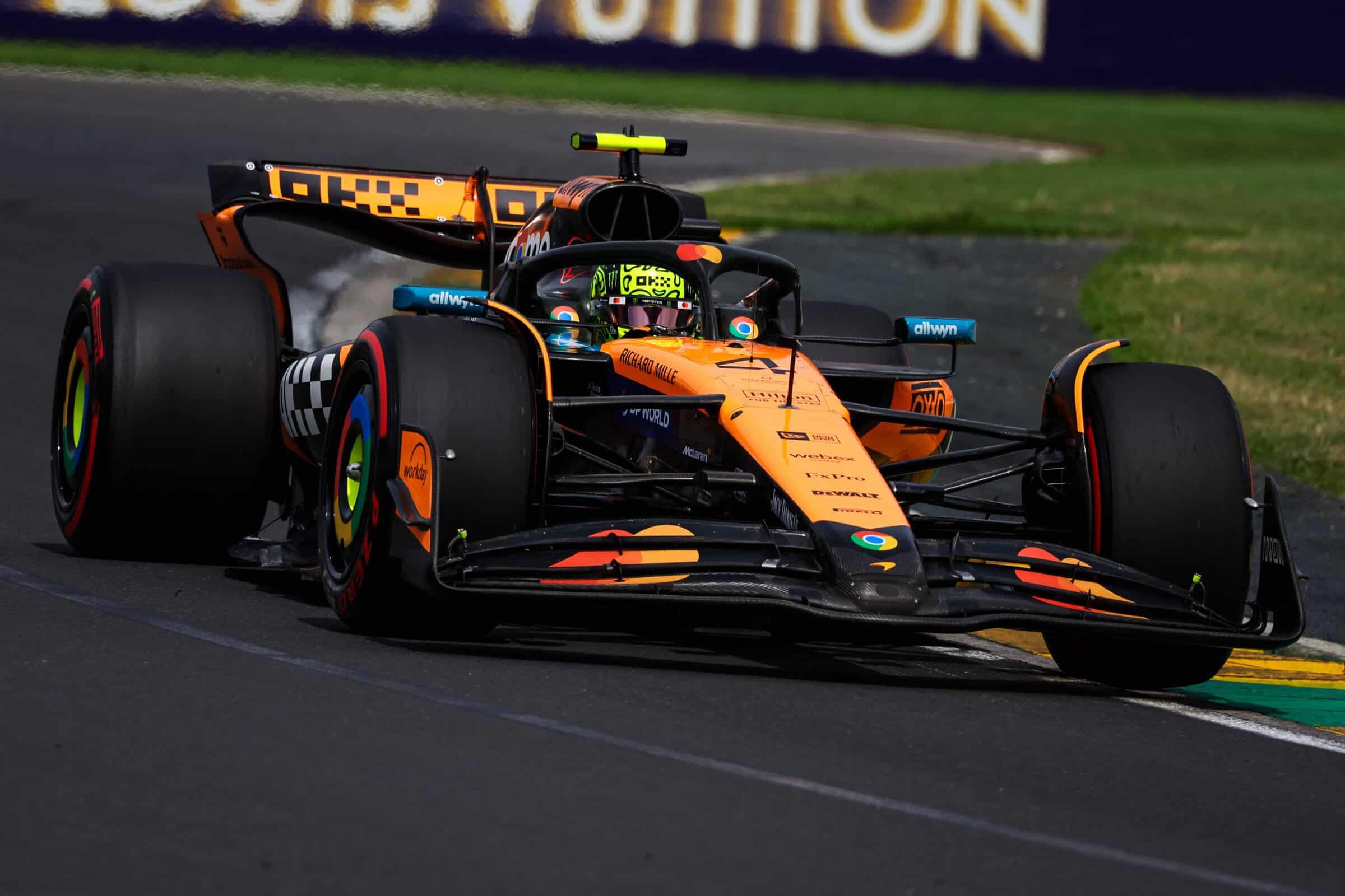 ෆෝමියුලා වන් ලෝක ශූරයා බ්‍රිතාන්‍යයේ ලැන්ඩෝ නොරිස්