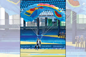 අඩි 7000ක උඩ සිට ලෝක කුසලානය ප්‍රේමදාස පිටියට.